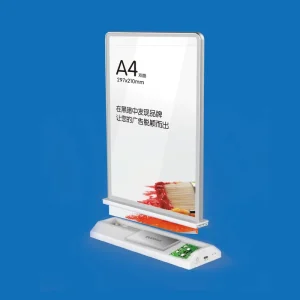 Christmas Desktop A4/A5 LED Light Box Anti UV ABS Material Multi-Lit Effects DIY Magnet Decorative Display
