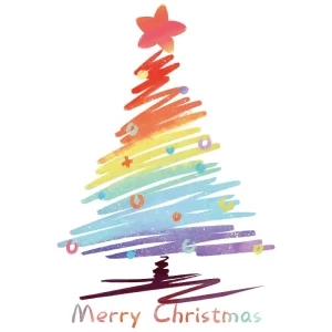 Christmas Static Cling Stickers Tree Window Glass Decor Snowflake Storefront Mall Display Holiday Decoration
