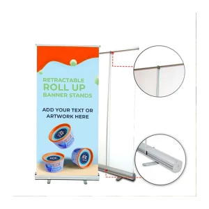 Classic Roll up Banner Stand Display Retractable Roll up Banner Custom Roll up Banner Stand