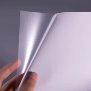 Classic Style Flexography A4 Cold Lamination Film Matte Transparent PVC Film Sheet for File Protection