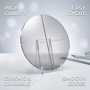 Clear Acrylic Sheet High Light Transmittance for Exhibition Display Sign Craft Decoration 1220x2440mm Bulk Export Supply