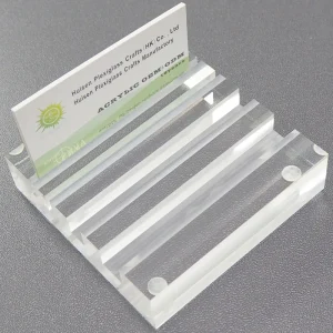 Clear Acrylic Sign Holder Stand Slot Base on Table for Wedding Sign Place Cards Display Acrylic Sheets