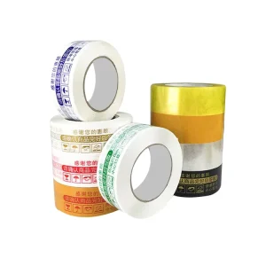 Clear Bopp Film Adhesive Gum Stationery for Carton Sealing with Waterproof Acrylic Adhesive