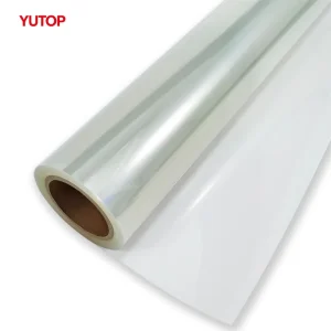 Clear Crystal Cold Lamination Film Roll Glossy Self Adhesive Protective Film For Photo And Sticker