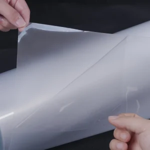 Clear Self Adhesive PVC Film 100 120 Micron Glossy for Signage and Digital Printing