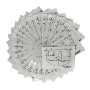 Clear Static Cling Decals Removable Glasses Print UV protection Static Label Sticker