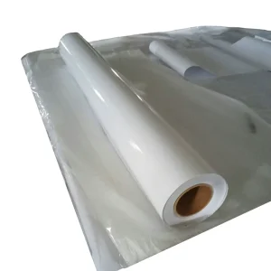 Cold Lamination Film Premium Super Clear Self Adhesive PVC Roll Lamination 50 Micron with 100g White Silicon Paper