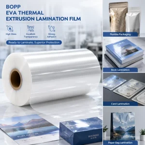 Cold Lamination Film Self Adhesive Glossy 15mic for Photo Album Wedding Portrait Archive Document Certificate Protection OEM
