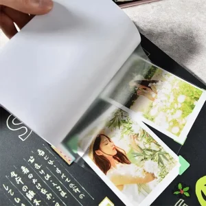 Cold Lamination Roll Yellow White Backing Paper Film for Photos Lamination Vinyl Lamination Transparent PVC
