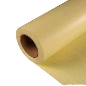 Cold Lamination Transparent Protective Film Rolls Cold Lamination Film Yellow Back