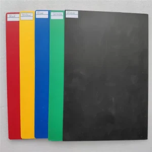 Color Waterproof PVC Foam Sheet PVC Card Material Board