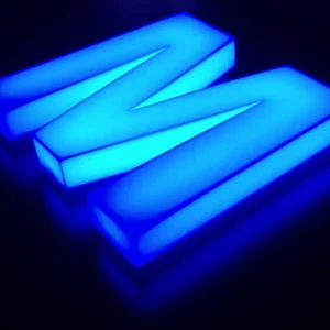 Colored Acrylic Panels Perspex UV Resistant 3D Letters