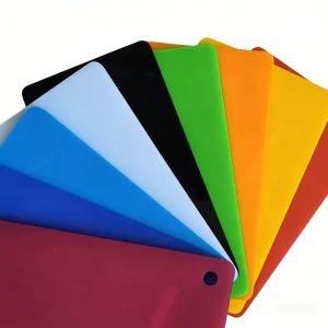 Colored Acrylic Sheet Glossy Red 8mm Glossy Surface Gift Box for Wedding Favors Resistant 1220x2440mm