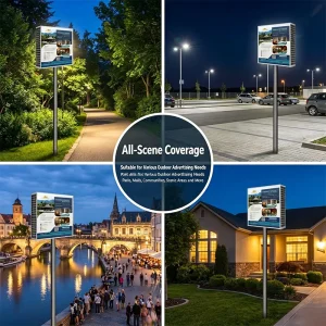 Commercial 24×36 Inch Ultra Slim Aluminum LED Light Box Decorative Indoor Ceiling Hung Remote High Brightness Dimmable Timer