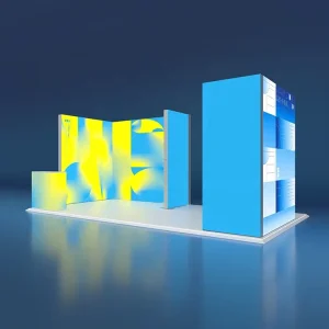 Commercial High Quality Rectangle Decorative Aluminum Frame SEG LED Light Box with Tension Fabric Portable