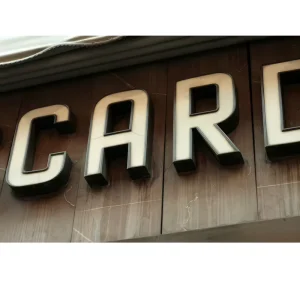 Commercial Plastic 3D Signage Outdoor Light Aluminum Channel Letter Led Manual Bending Trim Strip Sign Channel Letter