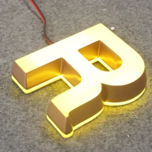 Company Image Wall Logo Background Wall Led Custom Sign Mini Luminous Word Custom Acrylic Engraving Acrylic Signboard Led Letter