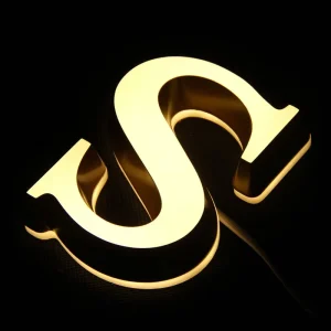 Company Image Wall Logo Background Wall Led Custom Sign Mini Luminous Word Custom Acrylic Engraving Acrylic Signboard Led Letter