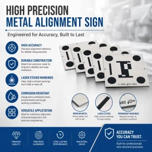 Corrosion Resistant Laser Etched Stainless Steel Asset Tracking Metal QR Code Nameplate For Extreme Industrial Environments