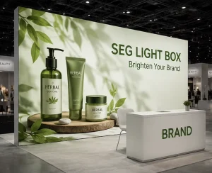 Creative LED Fabric Light Box Interior Decoration