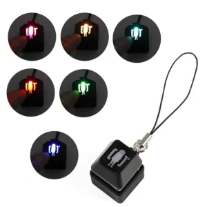 Creative Parent child Custom Acrylic Resin Anime Keychain Cute Colorful Waterproof Gift for Kids