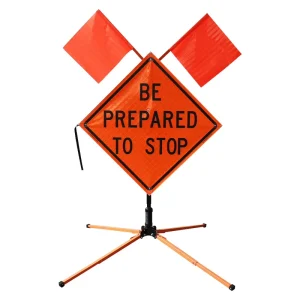 Cross Ribs With Flags Folding Flag Attachment Roll Up Sign Accessories Compact Flag Kit for Roll up Signs