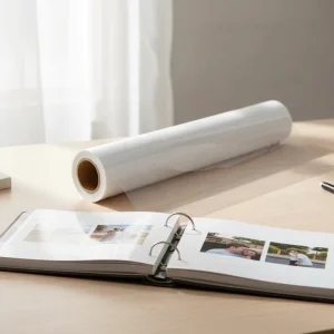 Crystal PET Cold Lamination Film High Glossy Photo Protective Film for Wedding Pictures and Studio Photography Protection
