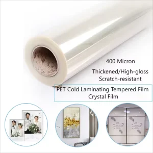 Crystal PET Cold Lamination Film for Photo