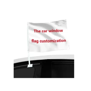 Curagao Custom Window Flag Football Match Decoration Curacao Custom Window Flag Road Trip Car Ornament