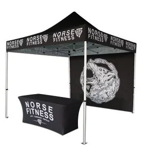 Custom 10×10 Outdoor Advertising Tent Promotional Pop up Canopy for Trade Shows and Events