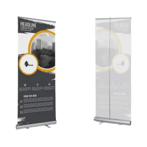 Custom 200x80cm Retractable Roll up Banner Stand Roll up Advertising Display Pull-up Banner