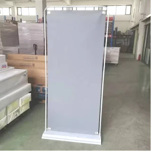 Custom 31*79 Inch Self Adhesive Water Resistant Roll up Banner Stand Display Folding Aluminium with Printed Poster Banner