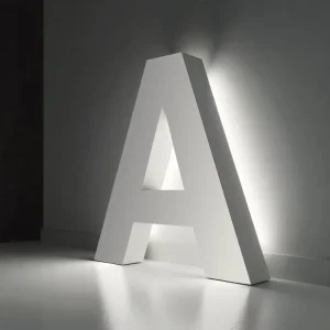 Custom 316L Stainless Steel Backlit LED Channel Letters with IP65 Waterproof Rating for Outdoor Use in Parks Schools Malls