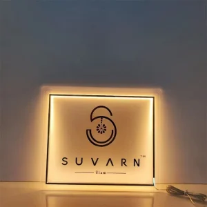 Custom 3D Acrylic Backlit Channel Letter Sign Board LED Wall Mounted for Salon Spa Shop Decoration