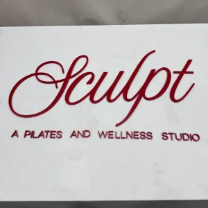 Custom 3D Acrylic Letter Sign Outdoor Waterproof Non-Illuminated Laser Cut Crystal Wall Letters for Business Advertising