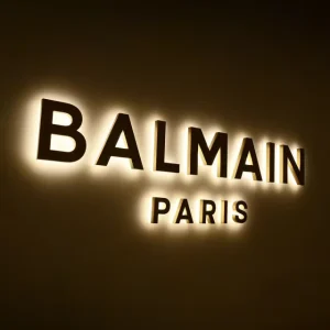 Custom 3D Backlit LED Channel Letters Stainless Steel Halo Lit Storefront Advertising Signs IP65 Waterproof CE RoHS