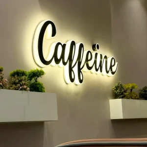 Custom 3D Channel Letter LED Outdoor Advertising Direction Signs for Companies IP54 Waterproof LED Illuminated Sign