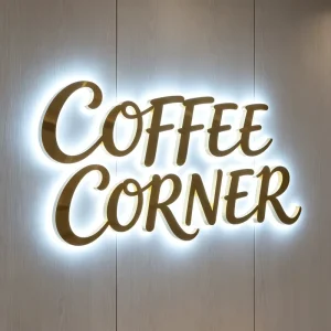 Custom 3D Illuminated LED Sign Backlit Letter Indoor Outdoor Business Logo Shop Electronic Signage Office Spa Hair Studio