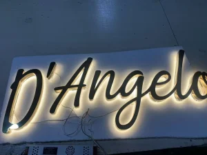 Custom 3D LED Channel Letters Backlit Halo Lit Waterproof Outdoor Store Signage