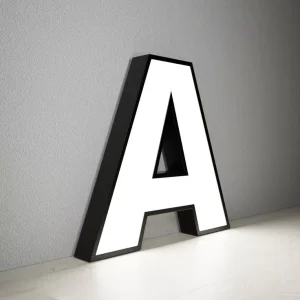 Custom 3D LED Front Lit Stainless Steel Outdoor Advertising Signage LED Strips Wall Mounting for Taxi Parks