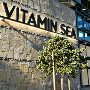 Custom 3D LED Logo Sign Letter Building Architectural Commercial Marina Sign Business Outdoor 3D Channel Letter Sign LED Signage