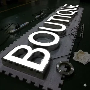 Custom 3D LED Signage Waterproof Indoor Outdoor Doorhead