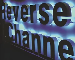 Custom 3D LED Signage Waterproof Storefront Doorhead Sign