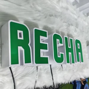Custom 3D Led Letter Sign Advertising Letter Light Sign Trim Led Channel Letters for Outdoor Sign