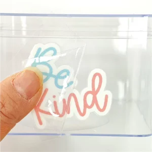 Custom 3D Logo Decals UV Printing Label Waterproof Rub on UV DTF Wrap UV Cold Transfer Stickers for Glass Plastic