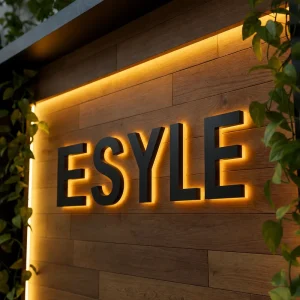 Custom 3D Luminous Logo Solid Acrylic Mini LED Letters Painted Sign for Commercial Shop Signage