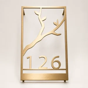 Custom 3D Metal Letter Logo Indoor Outdoor Business Wall 3D Letter Signage Non Illuminated Metal Letter Signs