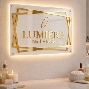 Custom 3D Metal Letters Small Stainless Steel LED Logo Sign Business Outdoor Backlit IP65 Billboard CE Rohs Certification