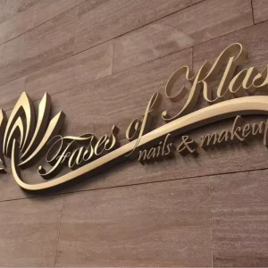 Custom 3D Metal Sign Letters for Business Office Hotel Building Decoration Electronic Advertising Logo Sign Board for Door Signs
