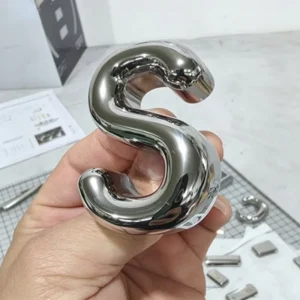 Custom 3D Mirrored Metal Letters Stainless Steel Letter Advertising Signs for Business